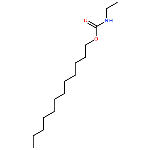 Carbamic acid, ethyl-, dodecyl ester