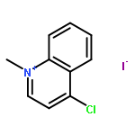 Quinolinium, 4-chloro-1-methyl-, iodide