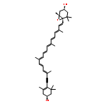 b,b-Carotene-3,3'-diol,7',8'-didehydro-5,6-epoxy-5,6-dihydro-, (3S,3'R,5R,6S)-