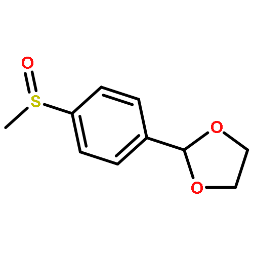 1,3-Dioxolane, 2-[4-(methylsulfinyl)phenyl]-