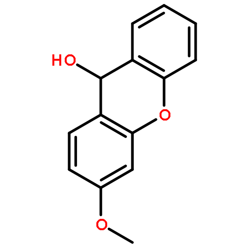 9H-Xanthen-9-ol, 3-methoxy-