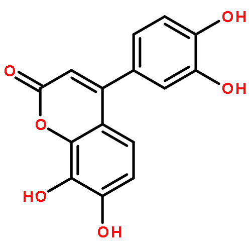 2H-1-Benzopyran-2-one, 4-(3,4-dihydroxyphenyl)-7,8-dihydroxy-