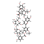 peonidin 3-(6''-caffeoyl-6'''-p-hydroxybenzoylsophoroside) 5-glucoside