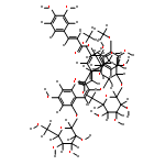 3-O--6-O-(E)-caffeyl-beta-D-glucopyranosyl>-5-O-(beta-D-glucopyranosyl)peonidin