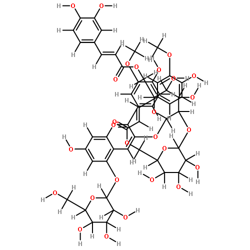 3-O--6-O-(E)-caffeyl-beta-D-glucopyranosyl>-5-O-(beta-D-glucopyranosyl)peonidin