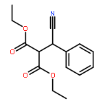 Propanedioic acid, (cyanophenylmethyl)-, diethyl ester