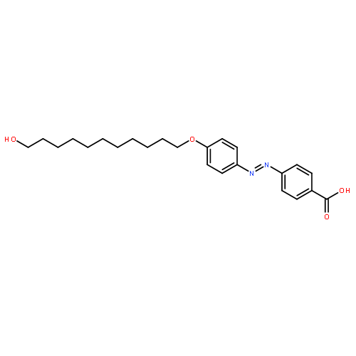 Benzoic acid, 4-[[4-[(11-hydroxyundecyl)oxy]phenyl]azo]-