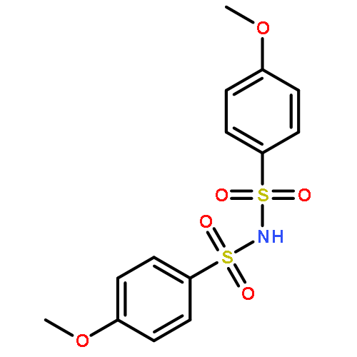 Benzenesulfonamide, 4-methoxy-N-[(4-methoxyphenyl)sulfonyl]-