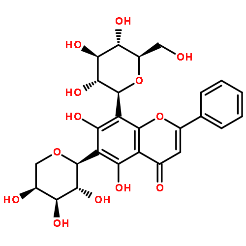 Chrysin 6-C-arabinoside 8-C-glucoside