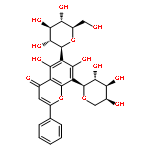 Chrysin 6-C-glucoside 8-C-arabinoside