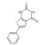 Thieno[2,3-d]pyrimidin-4(1H)-one, 2,3-dihydro-6-phenyl-2-thioxo-