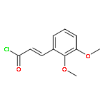 2-Propenoyl chloride, 3-(2,3-dimethoxyphenyl)-, (E)-