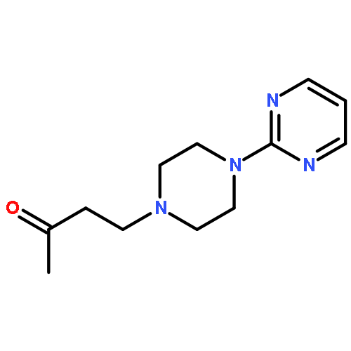 2-Butanone, 4-[4-(2-pyrimidinyl)-1-piperazinyl]-