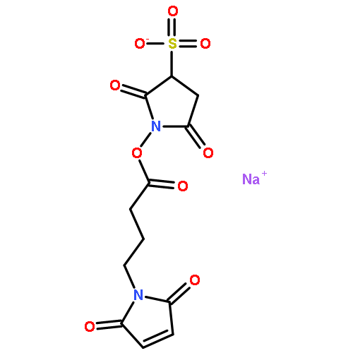 3-Pyrrolidinesulfonic acid,1-[4-(2,5-dihydro-2,5-dioxo-1H-pyrrol-1-yl)-1-oxobutoxy]-2,5-dioxo-,sodium salt