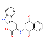 L-Tryptophan, N-(1,4-dihydro-1,4-dioxo-2-naphthalenyl)-