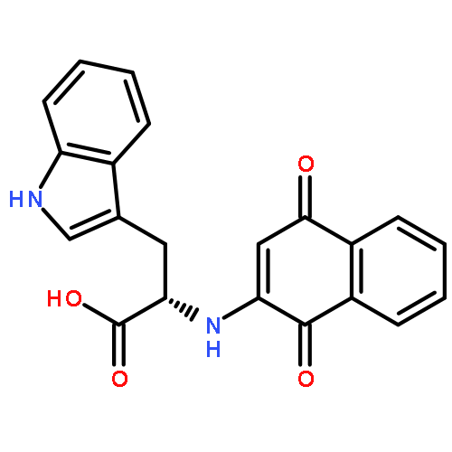 L-Tryptophan, N-(1,4-dihydro-1,4-dioxo-2-naphthalenyl)-