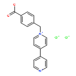 4,4'-Bipyridinium, 1-[(4-carboxyphenyl)methyl]-, chloride