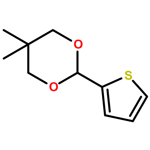 1,3-Dioxane, 5,5-dimethyl-2-(2-thienyl)-