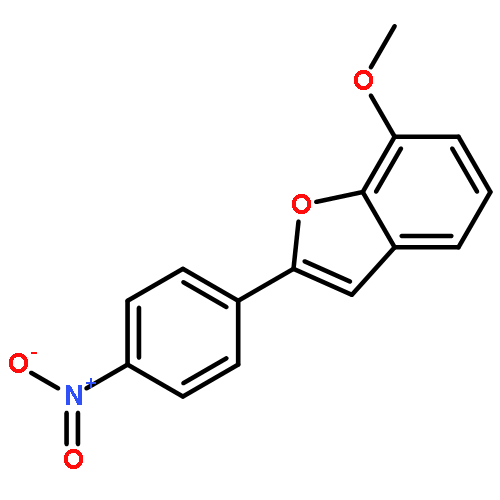 BENZOFURAN, 7-METHOXY-2-(4-NITROPHENYL)-