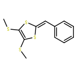 1,3-Dithiole, 4,5-bis(methylthio)-2-(phenylmethylene)-