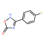 3-(4-Fluoro-phenyl)-4H-[1,2,4]oxadiazol-5-one