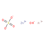 Aluminum zinc hydroxide sulfate