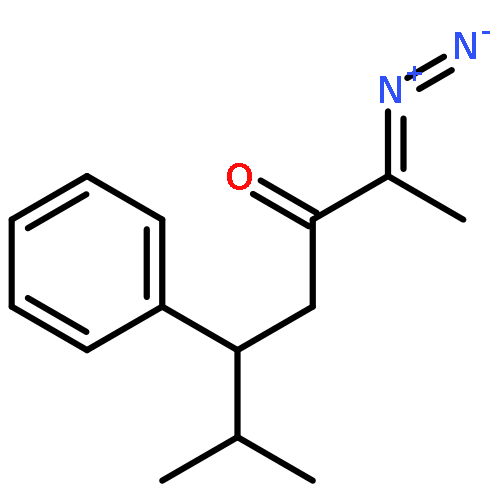 3-Heptanone, 2-diazo-6-methyl-5-phenyl-