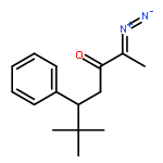 3-Heptanone, 2-diazo-6,6-dimethyl-5-phenyl-