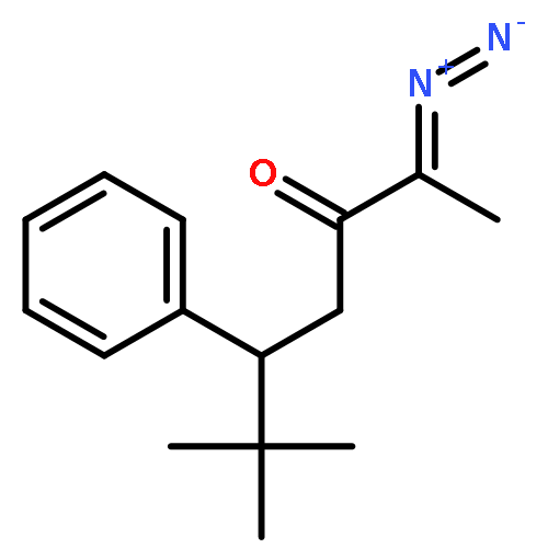 3-Heptanone, 2-diazo-6,6-dimethyl-5-phenyl-