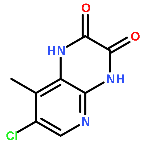 Pyrido[2,3-b]pyrazine-2,3-dione, 7-chloro-1,4-dihydro-8-methyl-