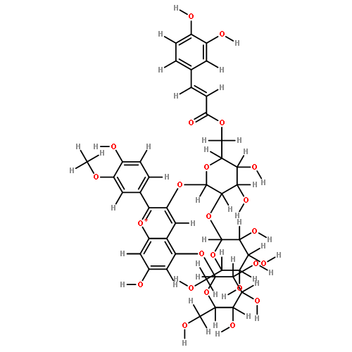 peonidin 3-(6''-caffeoylsophoroside) 5-glucoside