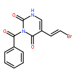 2,4(1H,3H)-Pyrimidinedione, 3-benzoyl-5-[(1E)-2-bromoethenyl]-