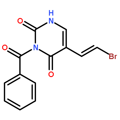 2,4(1H,3H)-Pyrimidinedione, 3-benzoyl-5-[(1E)-2-bromoethenyl]-