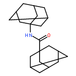 Tricyclo[3.3.1.13,7]decane-1-carboxamide, N-tricyclo[3.3.1.13,7]dec-1-yl-