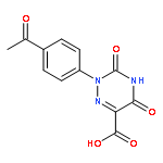 1,2,4-Triazine-6-carboxylic acid,2-(4-acetylphenyl)-2,3,4,5-tetrahydro-3,5-dioxo-