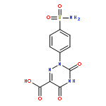 1,2,4-Triazine-6-carboxylic acid,2-[4-(aminosulfonyl)phenyl]-2,3,4,5-tetrahydro-3,5-dioxo-