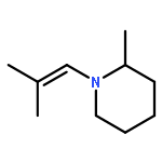 Piperidine, 2-methyl-1-(2-methyl-1-propenyl)-