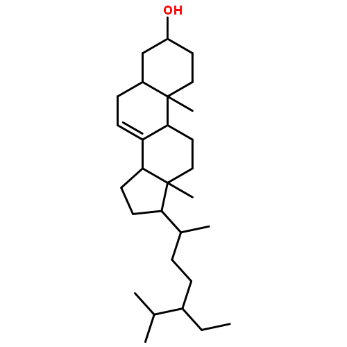 Stigmast-7-en-3-ol, (3b,5a,24S)-