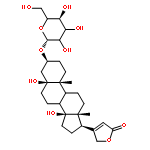 3beta-beta-D-Glucopyranosyloxy-5,14-dihydroxy-5beta,14beta-card-20(22)-enolid