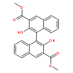 [1,1'-Binaphthalene]-3,3'-dicarboxylicacid, 2,2'-dihydroxy-, 3,3'-dimethyl ester, (1R)-