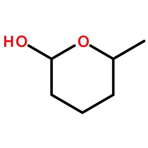 2H-Pyran-2-ol, tetrahydro-6-methyl-