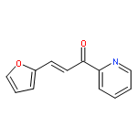 2-Propen-1-one, 3-(2-furanyl)-1-(2-pyridinyl)-, (E)-