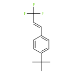 Benzene, 1-(1,1-dimethylethyl)-4-[(1E)-3,3,3-trifluoro-1-propenyl]-