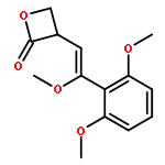 2-Oxetanone, 3-[2-(2,6-dimethoxyphenyl)-2-methoxyethenyl]-