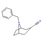 8-Azabicyclo[3.2.1]octane-3-carbonitrile, 8-(phenylmethyl)-