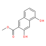 2-Naphthalenecarboxylic acid, 3,5-dihydroxy-, methyl ester