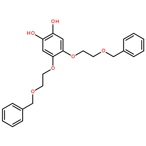 1,2-Benzenediol, 4,5-bis[2-(phenylmethoxy)ethoxy]-