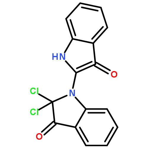 [1(2H),2'-Bi-3H-indole]-3,3'-dione, 2,2-dichloro-