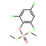 Phosphorodithioic acid, S,S-dimethyl O-(2,4,6-trichlorophenyl) ester