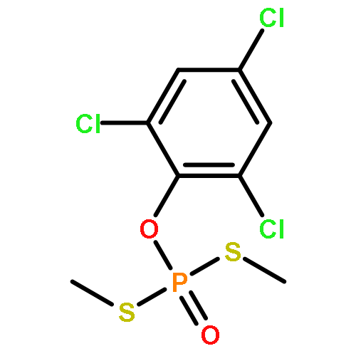 Phosphorodithioic acid, S,S-dimethyl O-(2,4,6-trichlorophenyl) ester